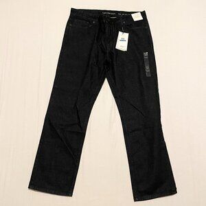 Calvin Klein Slim Straight Mens Jeans 36x32